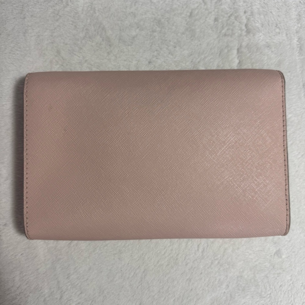 Michael Kors Blush Pink Crossbody Clutch Bag Purse - Picture 7 of 11